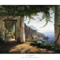 Carl Frederic Aagaard - View to the Amalfi coast