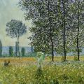 Claude Monet - Pole na jaře