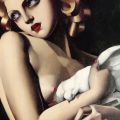 Tamara de Lempicka - Donna con colomba