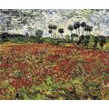 Vincent van Gogh - Field of Poppies IV