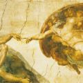 Michelangelo - Stvoření Adama
