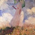 Claude Monet - Frau mit Sonnenschirm