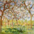 Claude Monet - Reprodukce - Spring in Giverny (Jaro v Giverny)