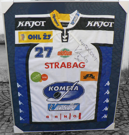 Kometa Brno - dres v rámu