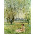 Claude Monet - Donna sotto i salici