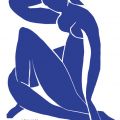 Henri Matisse - Nu bleu II, 1952