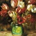 Auguste Renoir - Tulips in a Vase