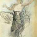 Auguste Rodin - Danseuses cambodgienne de face
