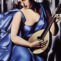Tamara de Lempicka - Donna in blu