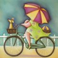 Jo Parry - Bicycle Lady IV