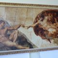 Michelangelo - La Creatione di Adamo / rám
