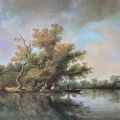 J. Ruysdael - Pohled na řeku
