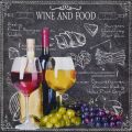 Obrazy na plátně - wine and Food 2