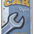 Plechové cedule - Car repair 1979