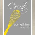 Rámované obrazy - Create Something Every Day
