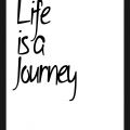 Rámované obrazy - Life is a Journey