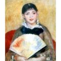 Auguste Renoir - Girl with a Fan