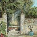 Ruane Manning - Obrazy - Tranquil Garden I