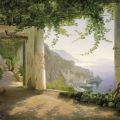 Carl Frederic Aagaard - Obrazy - Amalfi Cappuccini